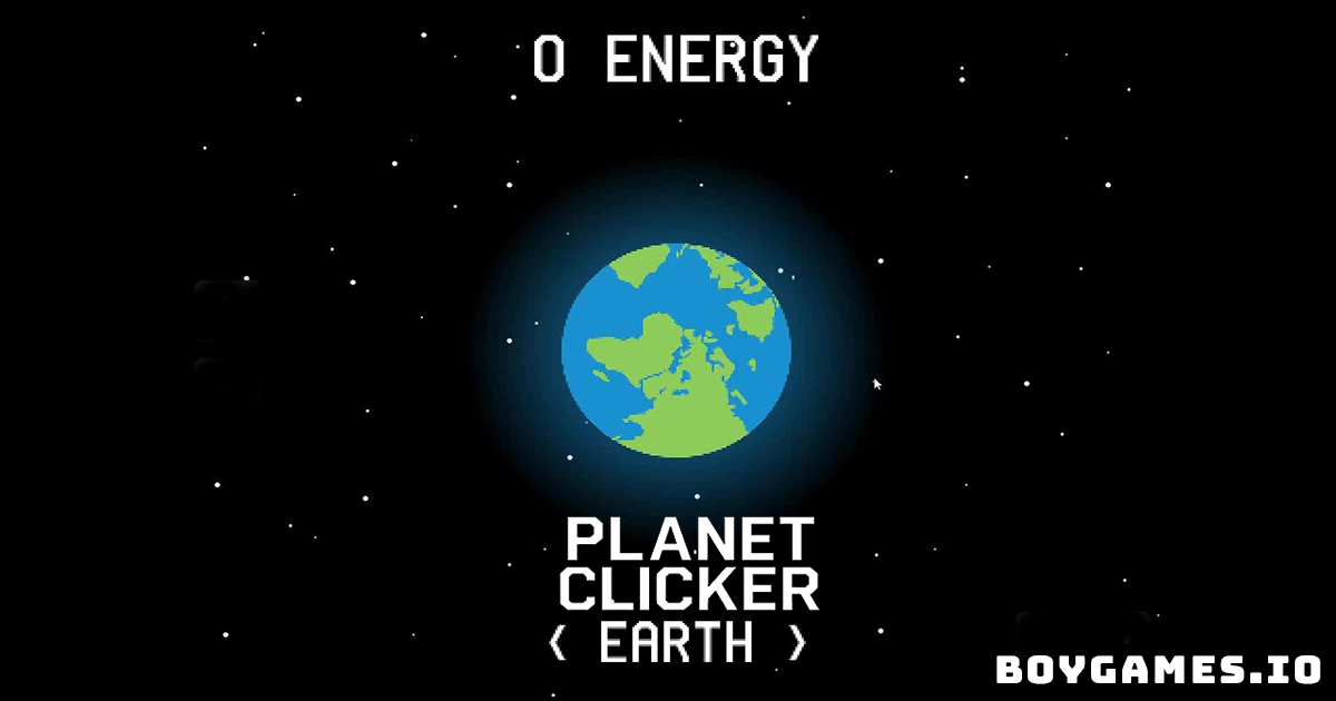 play planet clicker