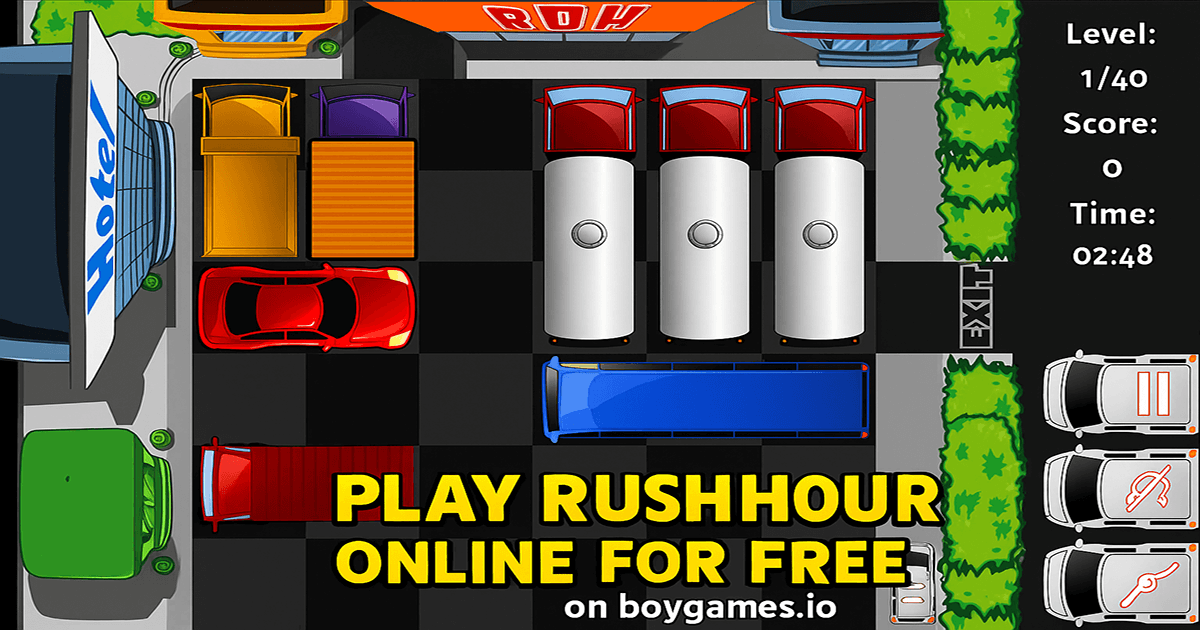 rush hour unblocked
