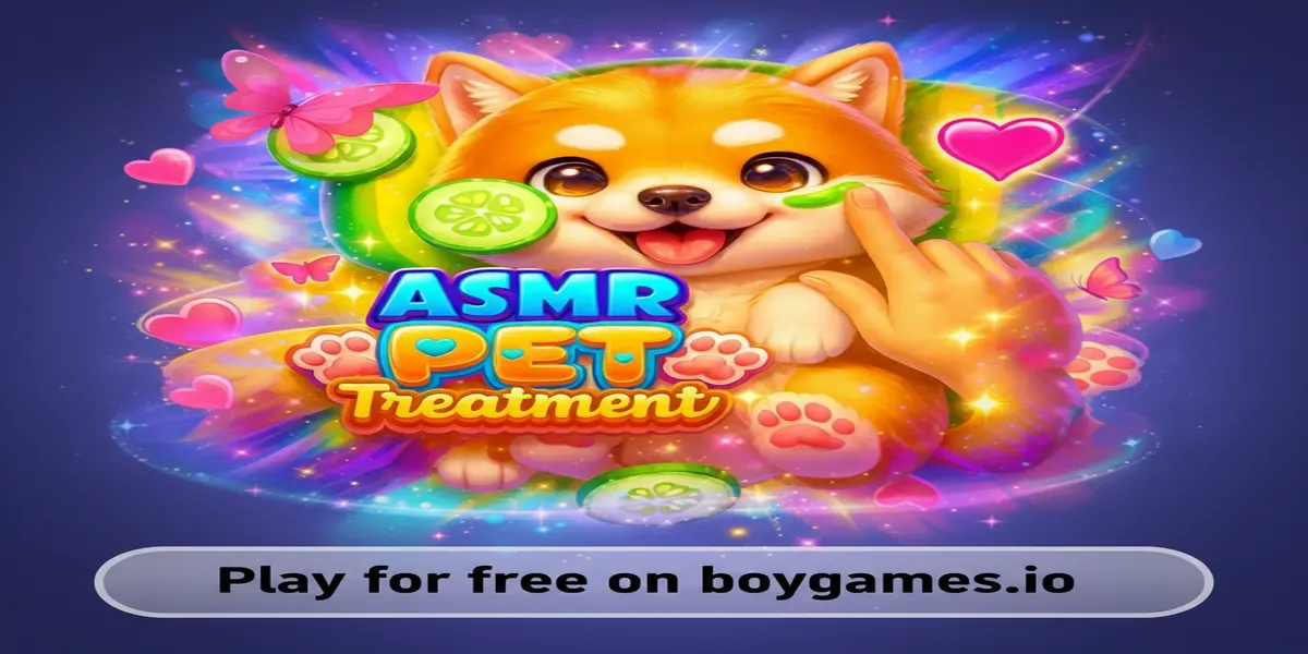 Gameplay screenshot of ASMR Pet Treatment