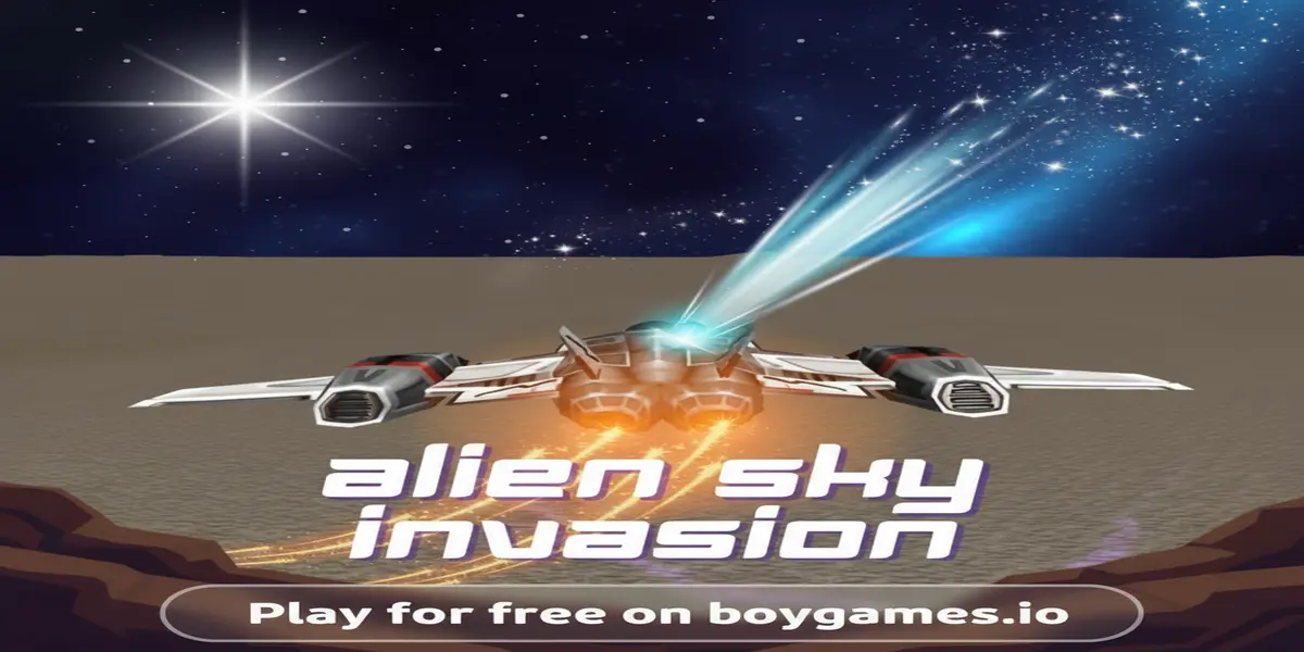 Gameplay screenshot of Alien Sky Invasion
