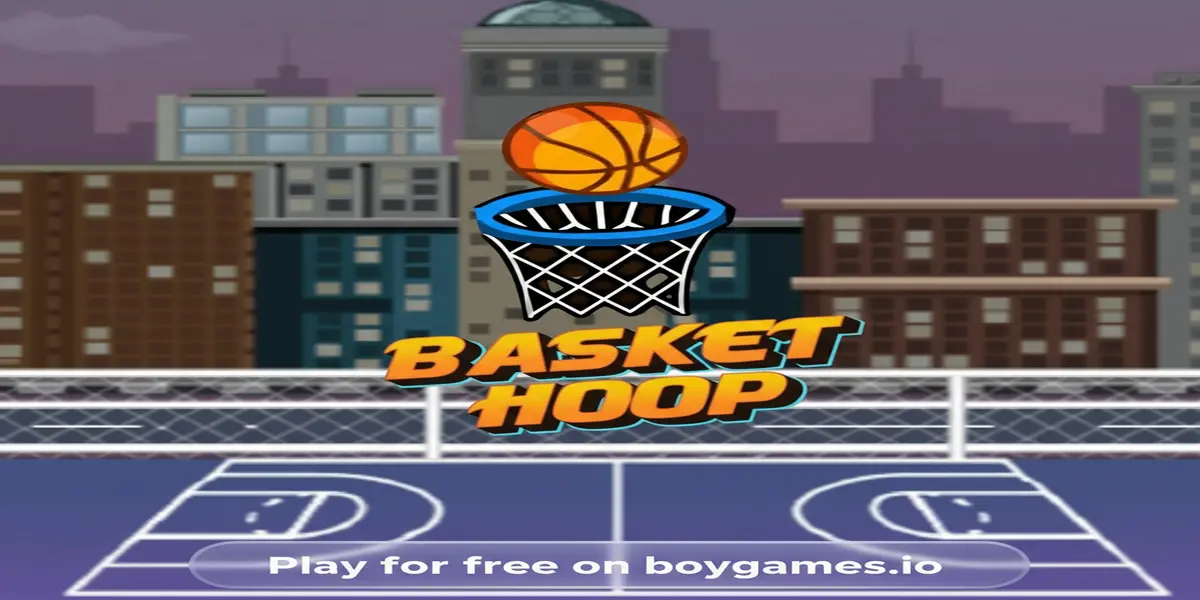 Gameplay screenshot of Basket Hoop