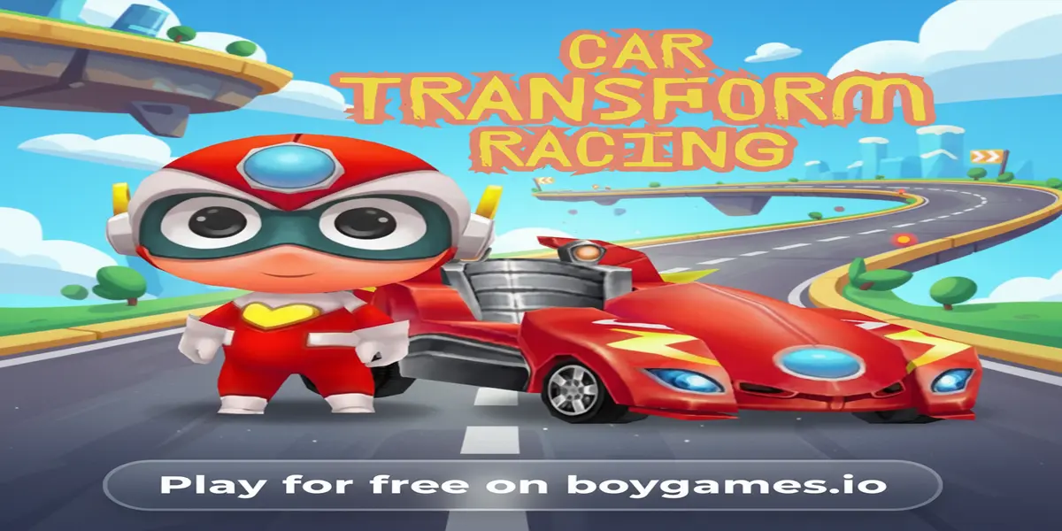 Gameplay screenshot of Car Transform Racing