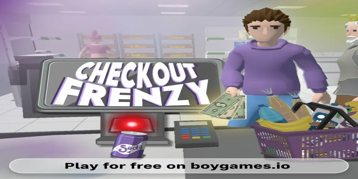 Gameplay screenshot of Checkout Frenzy