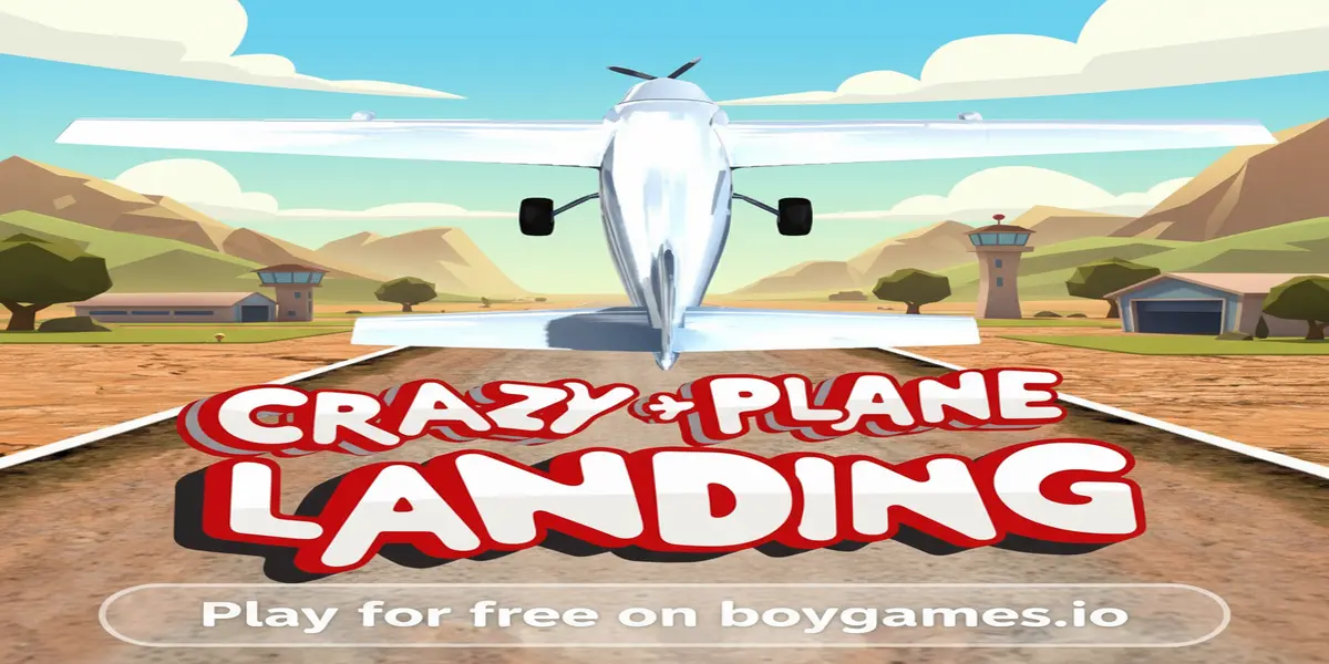 Gameplay screenshot of Crazy Plane Landing