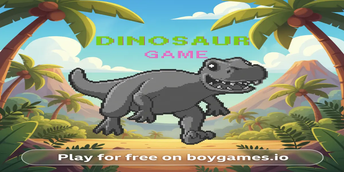 Gameplay screenshot of Dinosaur Game