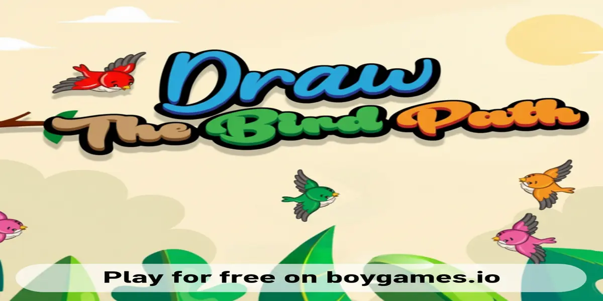Gameplay screenshot of Draw the Bird Path