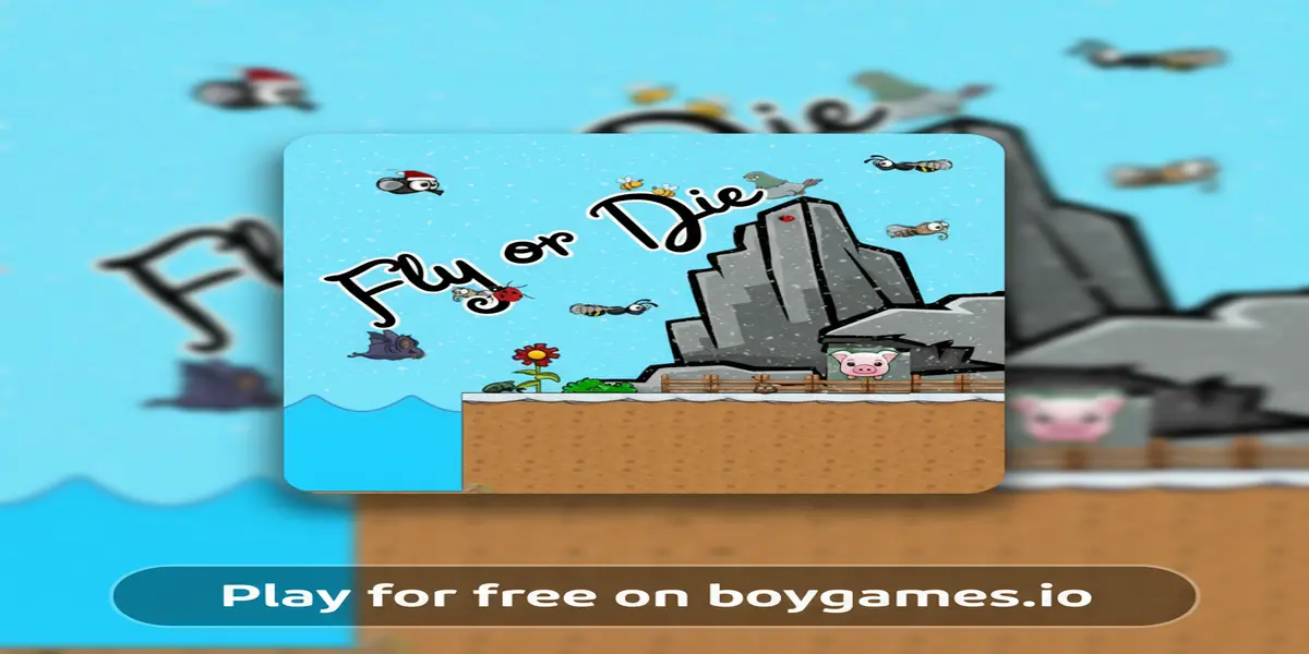 Gameplay screenshot of EvoWorld io FlyOrDie