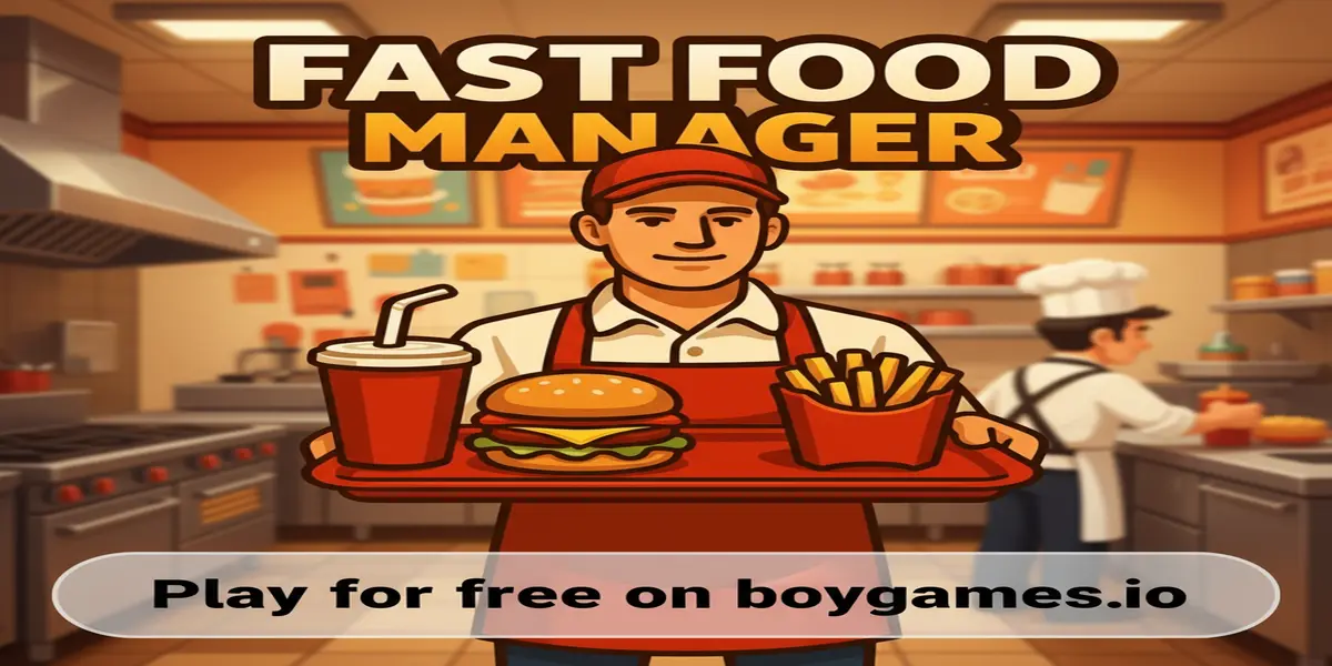 Gameplay screenshot of Fast Food Manager