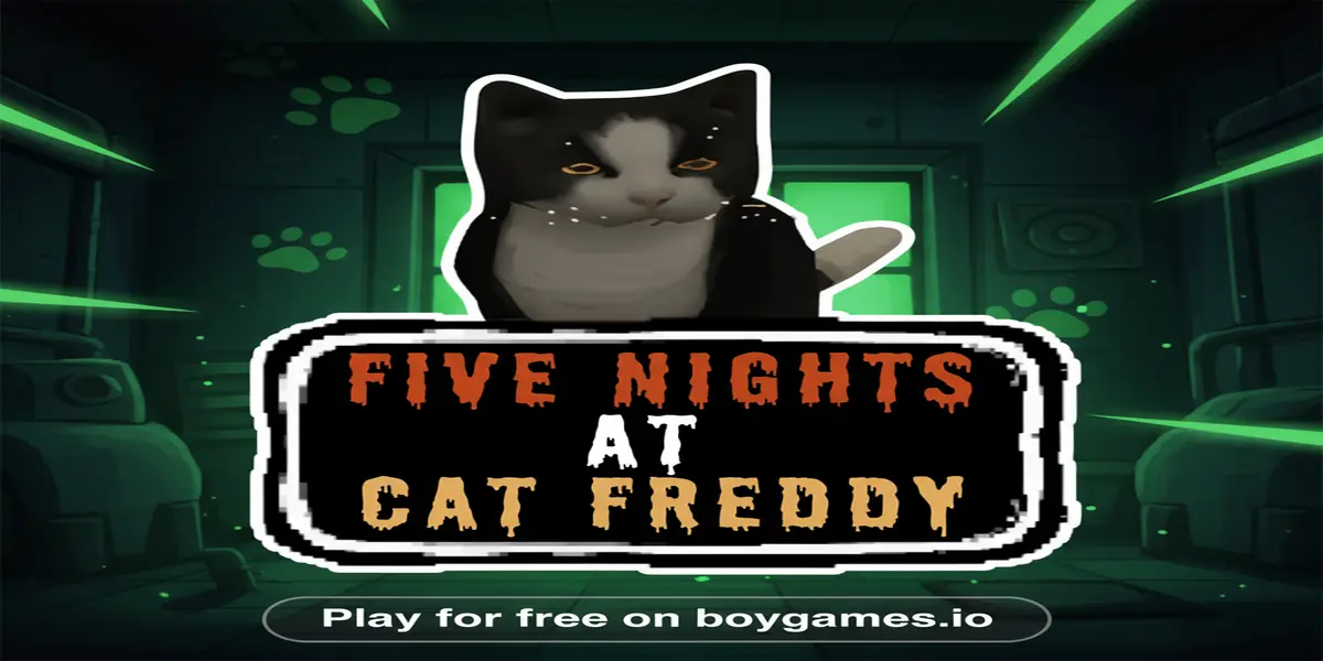 Gameplay screenshot of Five Nights At Cat Freddy