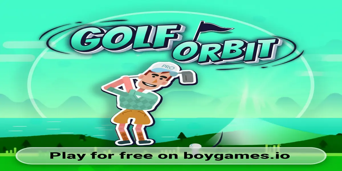 Gameplay screenshot of Golf Orbit