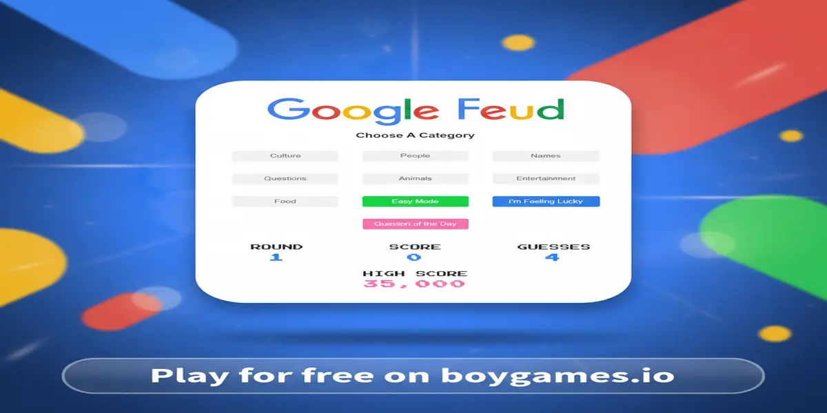 Gameplay screenshot of Google Feud