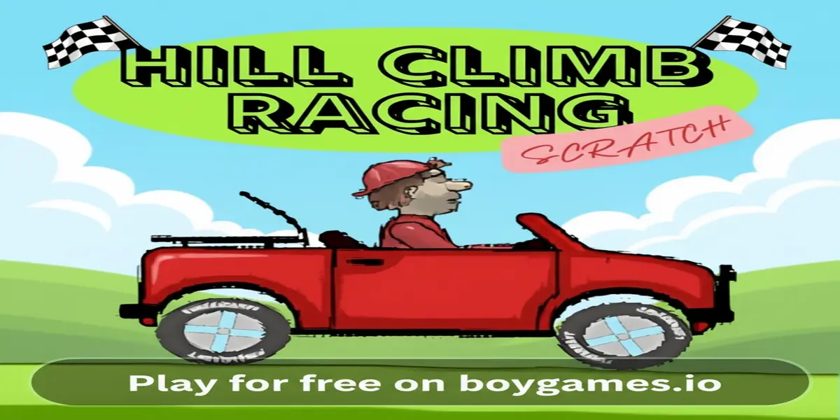 Gameplay screenshot of Hill Climb Racing Scratch