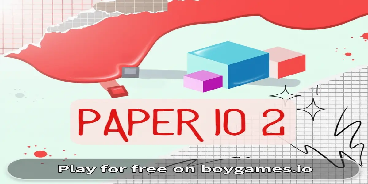 Gameplay screenshot of Paper io 2