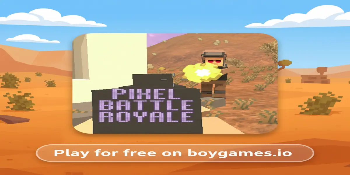 Gameplay screenshot of Pixel Battle Royale