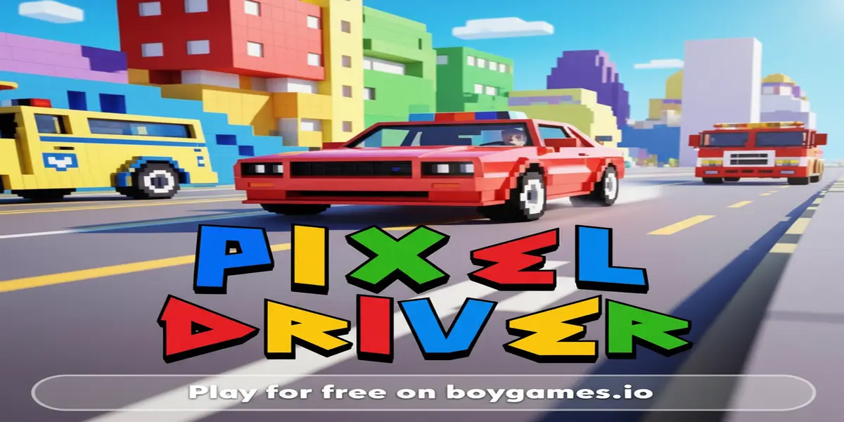 Gameplay screenshot of Pixel Driver