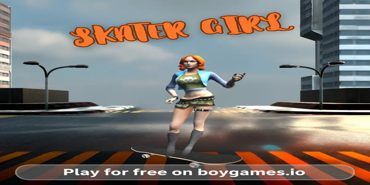 Gameplay screenshot of Skater Girl