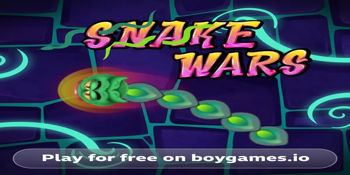 Gameplay screenshot of Snake Wars