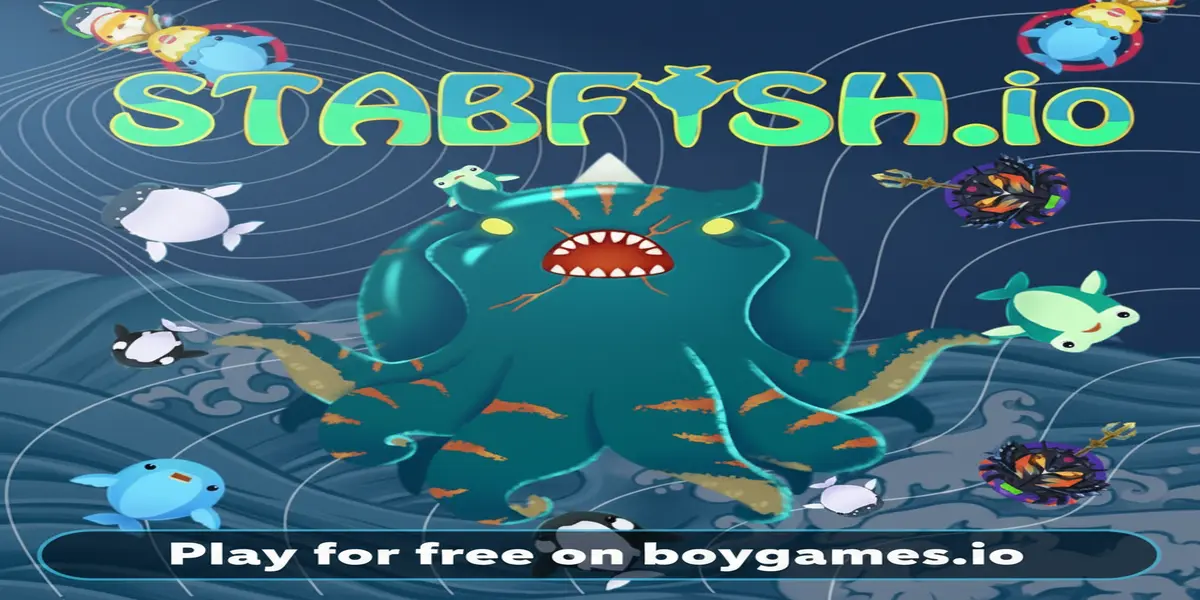 Gameplay screenshot of StabFish io