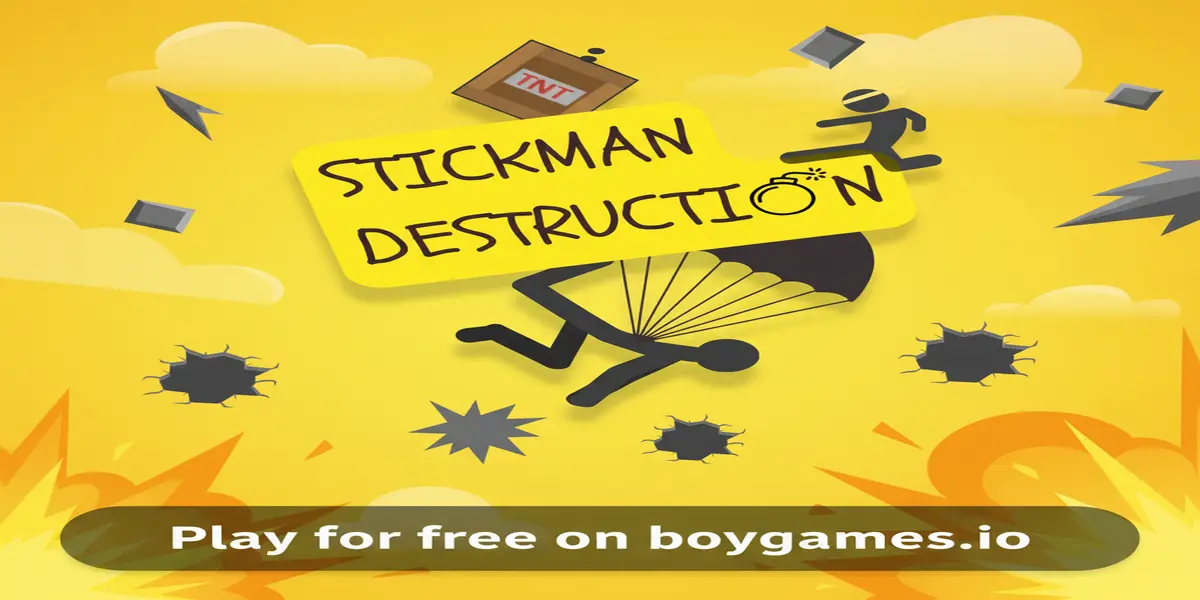 Gameplay screenshot of Stickman Destruction