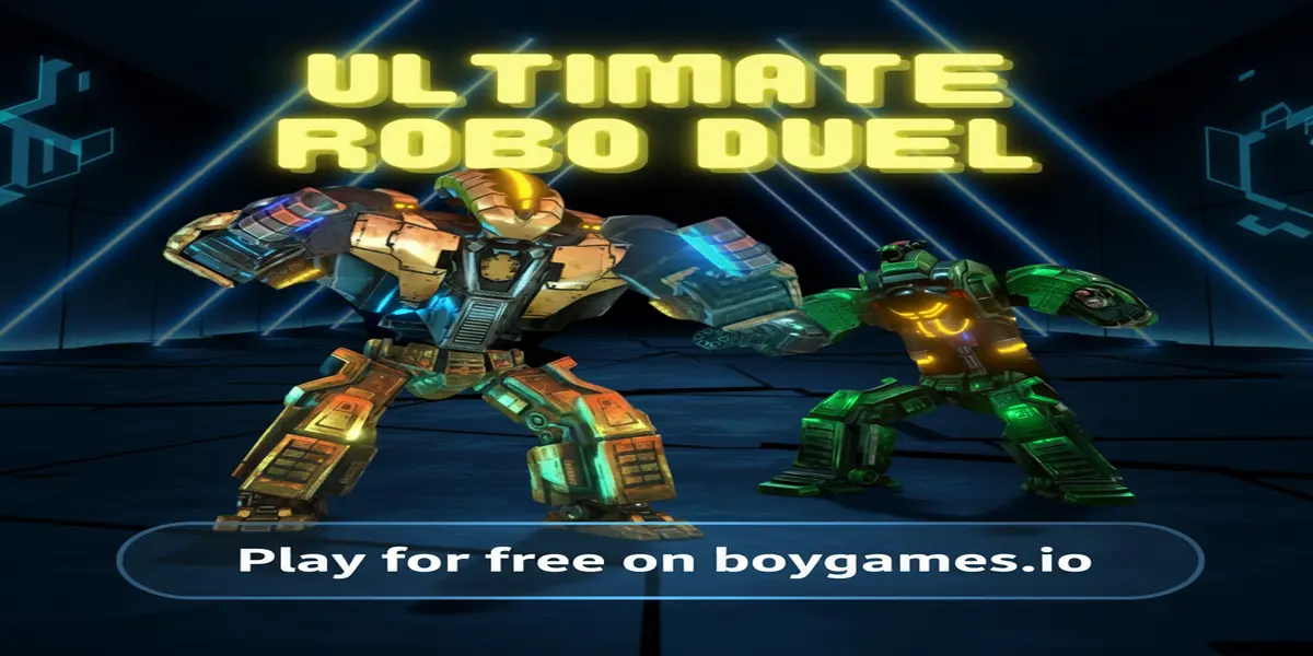 Gameplay screenshot of Ultimate Robo Duel 3D