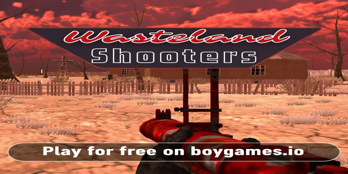 Gameplay screenshot of Wasteland Shooters