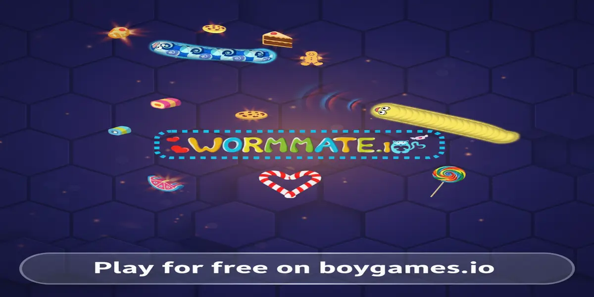 Gameplay screenshot of Wormmate.io